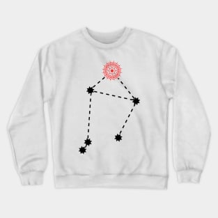 Vishakha Nakshatra Hindu Vedic Sidereal Astrology Constellation Crewneck Sweatshirt